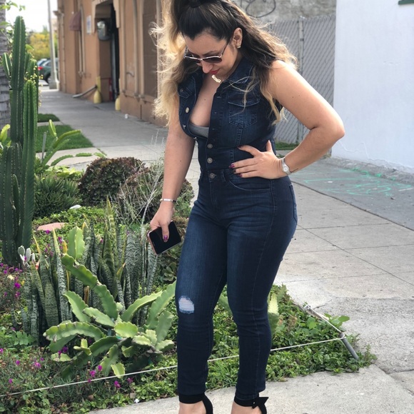 Denim jumpsuit - Picture 8 of 8